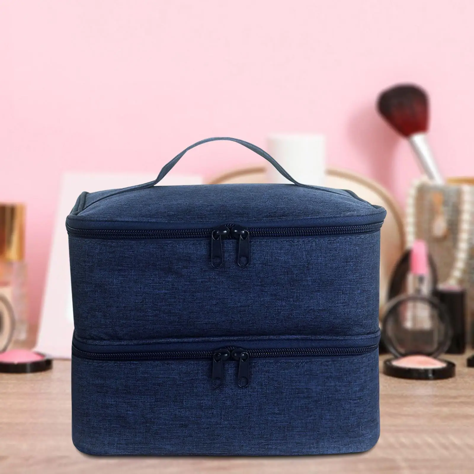 

Nail Polish Organizer Bag Holder Nail Dryer Case for Essential Oil Perfume Travel