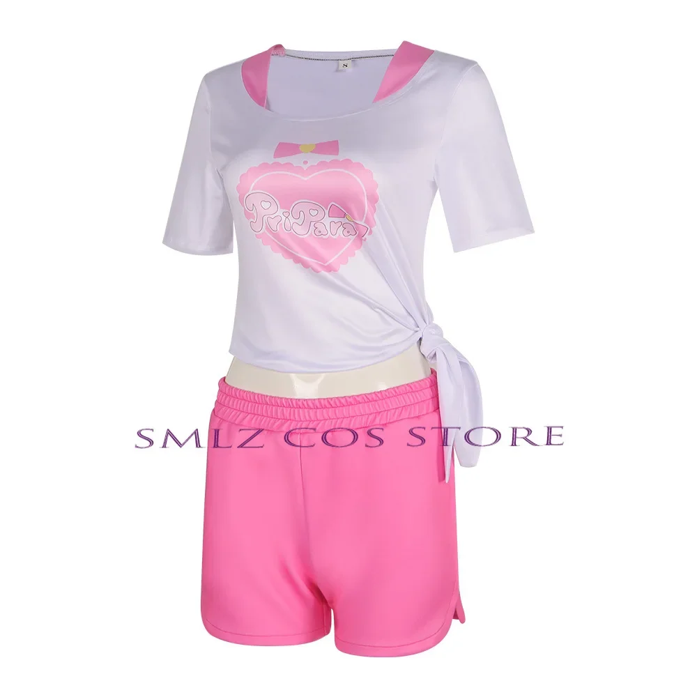 Аниме PriPair Косплей Manaka Laala Костюм Non Cos Mirei Minami Team Uniform Shiratama Mikan Play Outfit для женщин