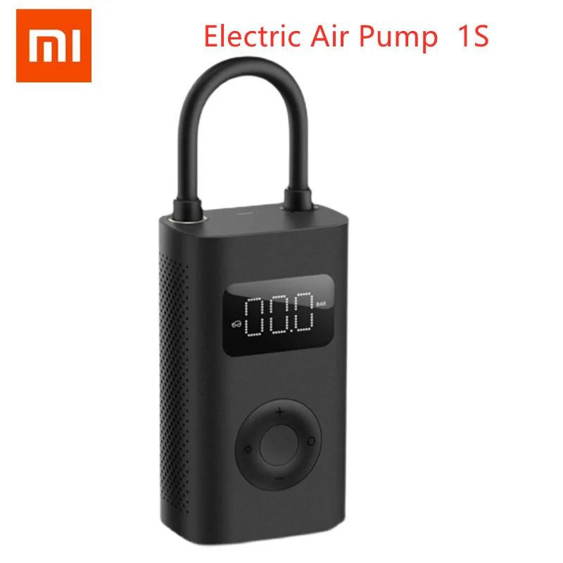 

Xiaomi Mi Mijia Portable Air Pump Digital Compressor Tire Pressure Detection Electric Inflator Pump For Bike Motorcycle Car