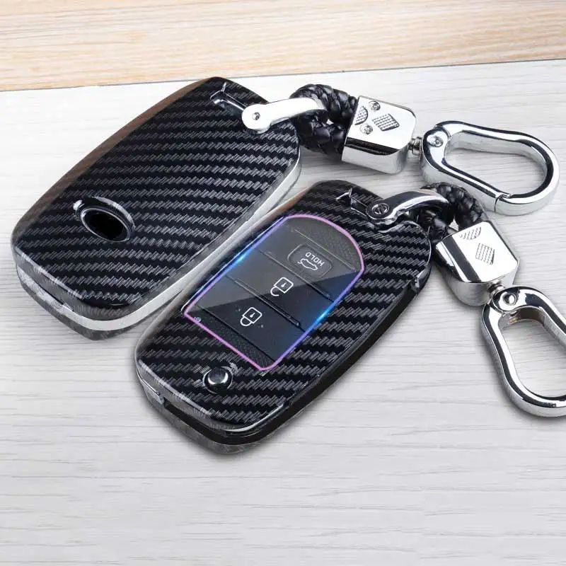 

Чехол для автомобильного ключа, чехол для Kia Sportage Ql 2015 2016 2017 2018 2019 2020, аксессуар для сумки с цепочкой, украшение из АБС-пластика, 1 комплект