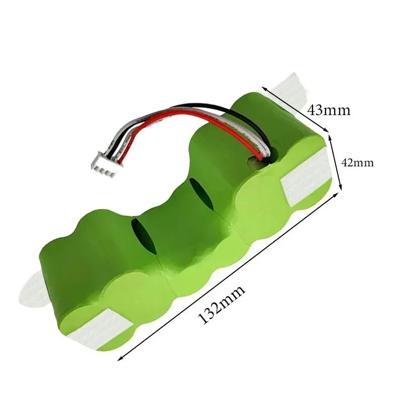 Фото Аккумулятор Ni-MH DE55 12V 2026 3500мАч/4500мАч для роботов Ecobos Deebot DE5G DM88 DM87 902 901 610 DE33 DG710 DN33 DM65 DT88 №5