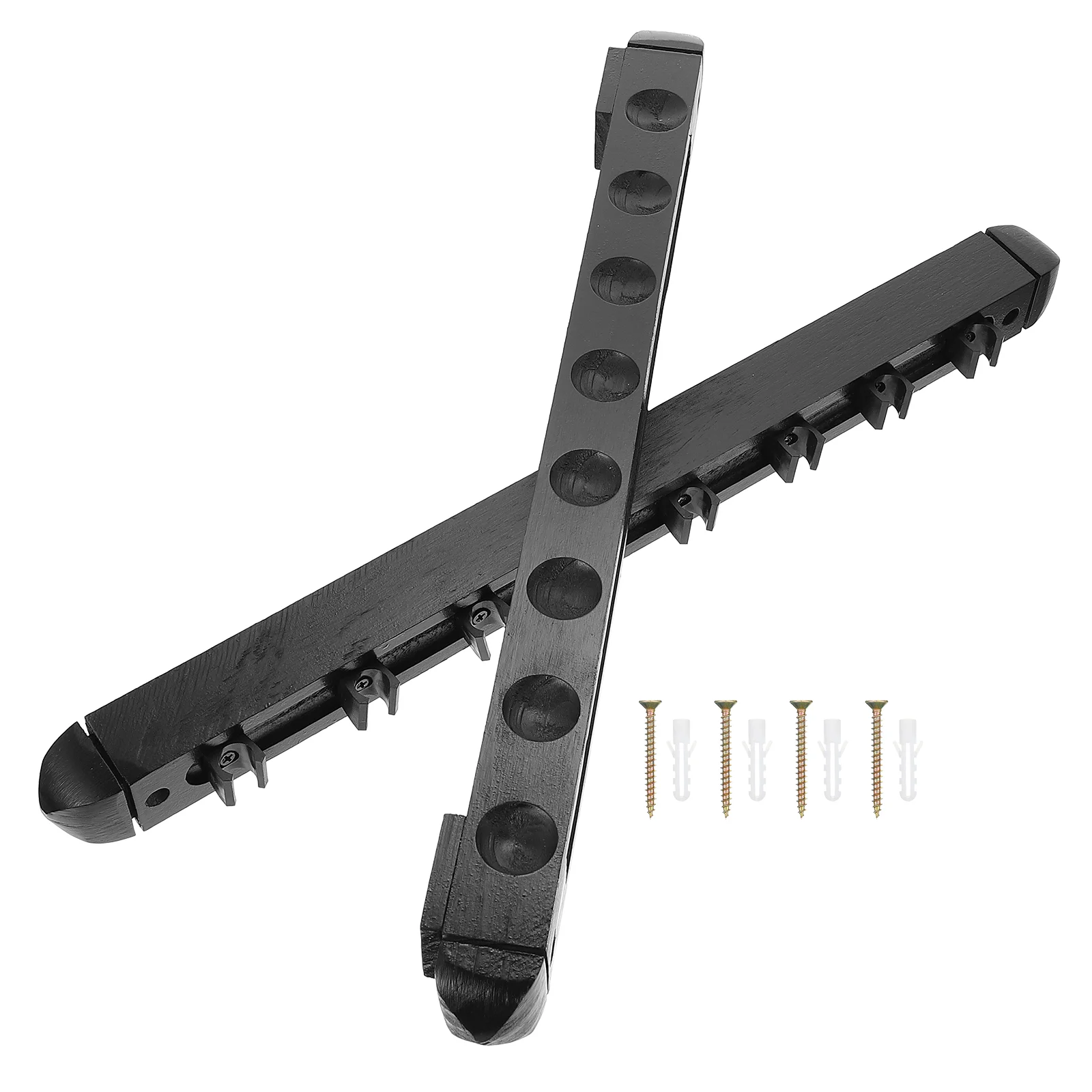 

1 Set Club Cue Holder Pool Cue Storage Rack Pool Cue Wood Organizer Wood Rack for Cue