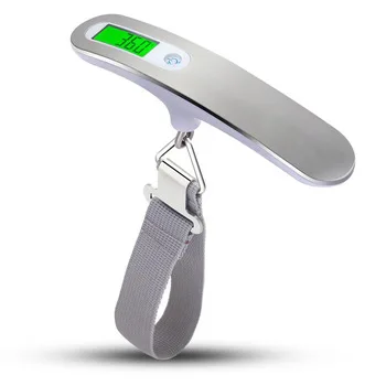 

Balance Weighing Hand Belt Scale 50kg Digital Luggage Hanging Scale For Travel Suitcase Hanging Scales