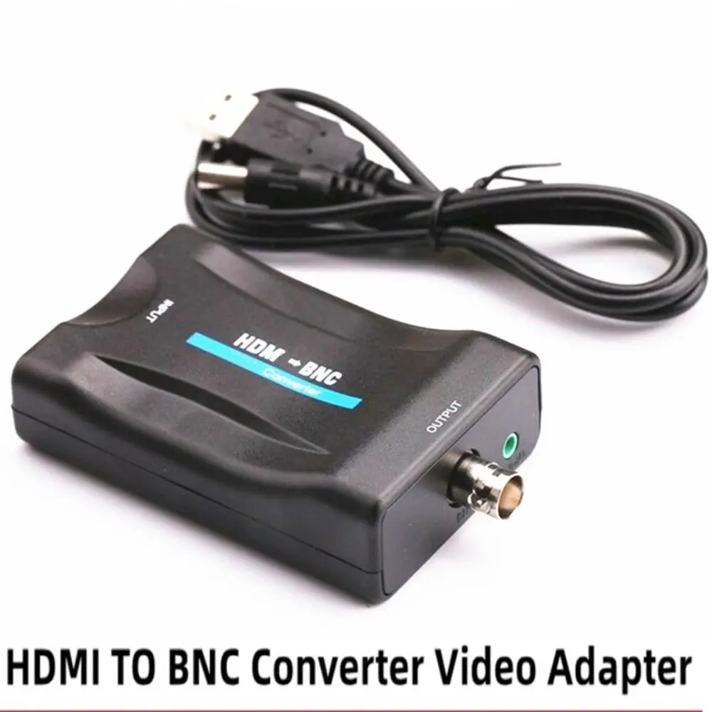 

HDMI TO BNC BNC To HDMI-compatible Converter BNC Adapter HDMI-compatible BNC To HDMI Video Converter