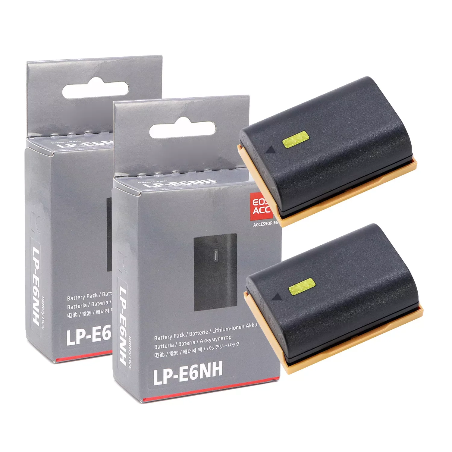 

Original LP-E6NH LPE6NH 7.2V 2130mAh Battery For Canon EOS R R5 R6 5D Mark IV III 5DS R 6D Mark II 70D 7D Mark II 90D 80D Camera