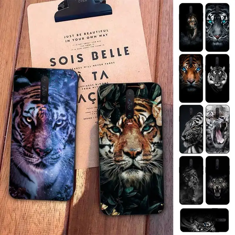 

Animal Tiger Phone Case for Redmi 5 6 7 8 9 A 5plus K20 4X S2 GO 6 K30 pro