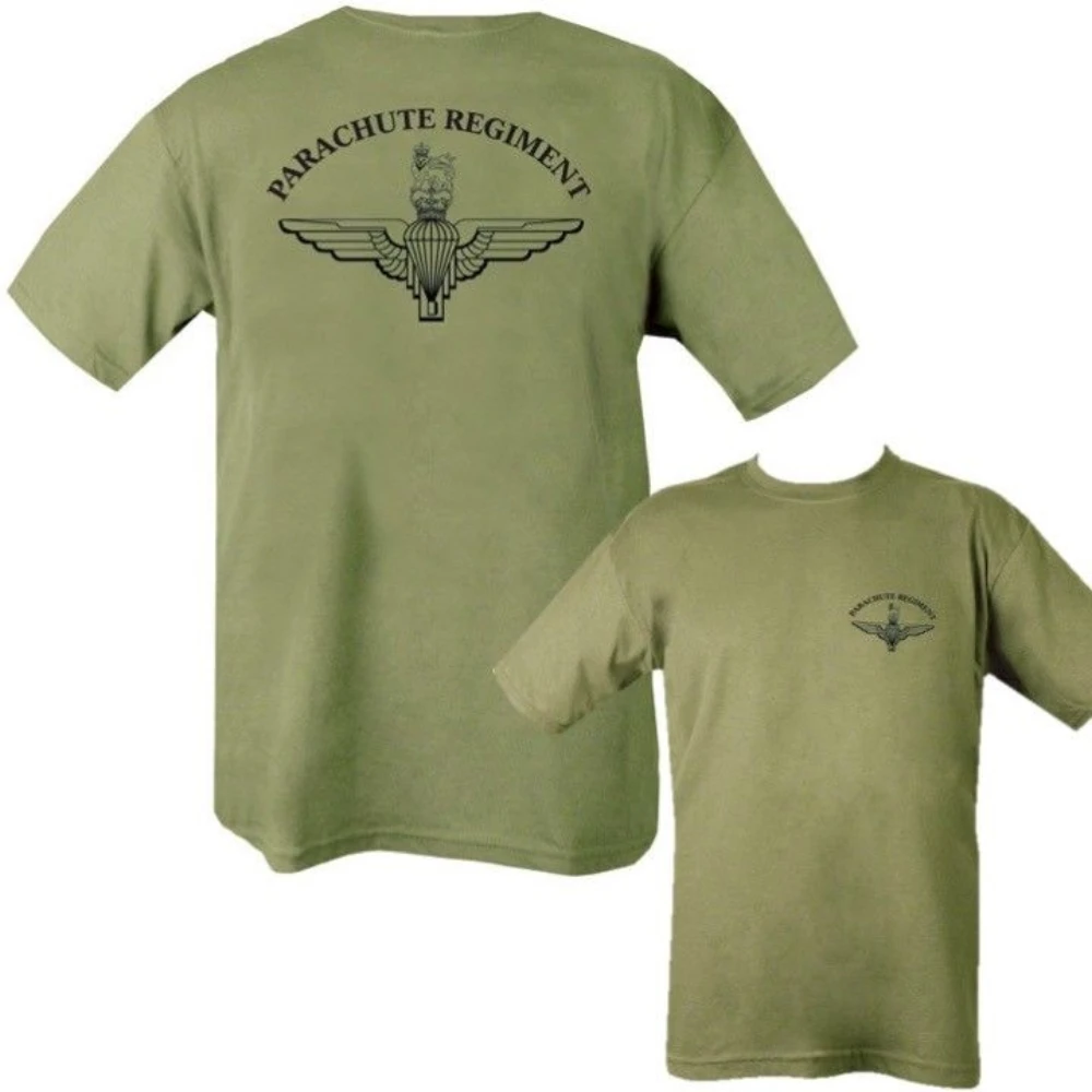 

Parachute Regiment British Army Airborne Paratroopers T-Shirt. Summer Cotton Short Sleeve O-Neck Mens T Shirt New S-3XL