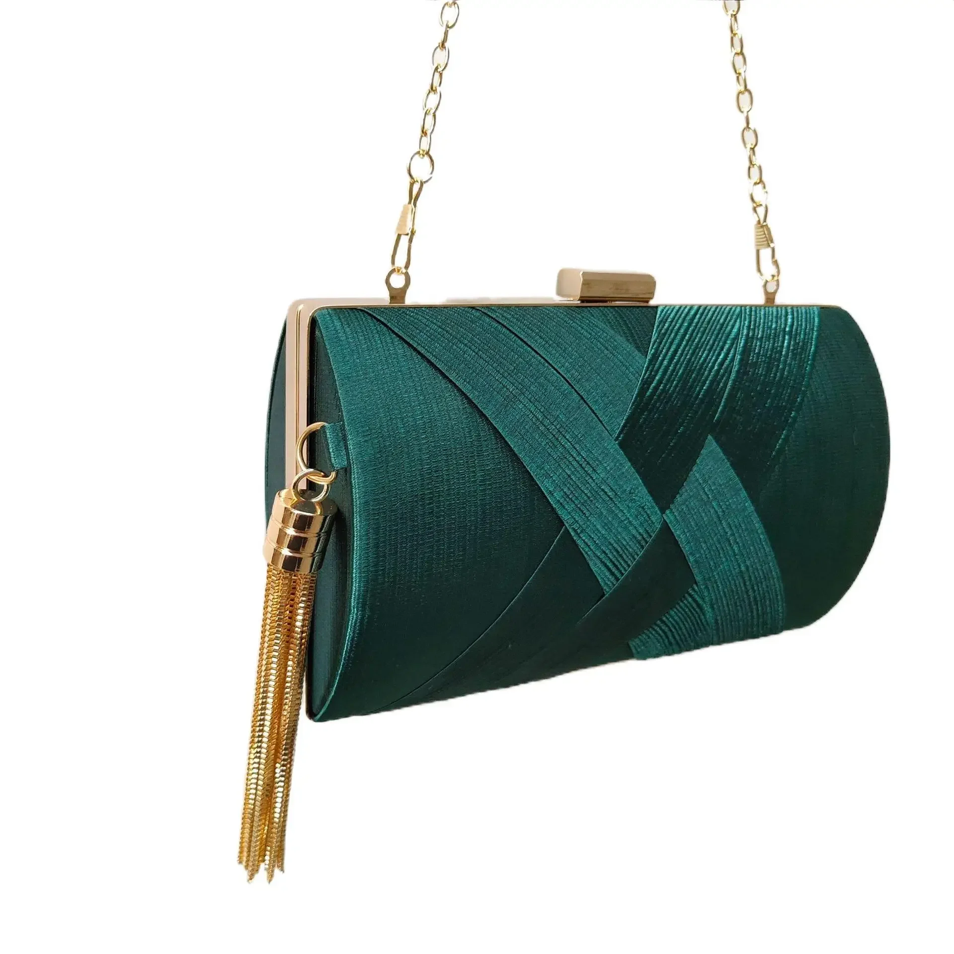 

Luxury Design Premium Ladies Evening Bag 2023 New Shoulder Crossbody Trend Clutch Wedding Bag Solid Color Handbag Purse