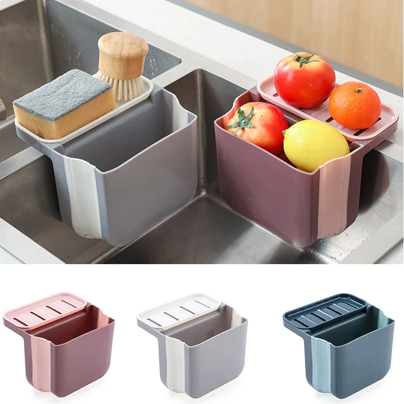 

Kitchen Sink Drain Strainer Basket Multifunction Foldable Corner Sink Strainer Multifunction Kitchen Sink Food Catcher Basket