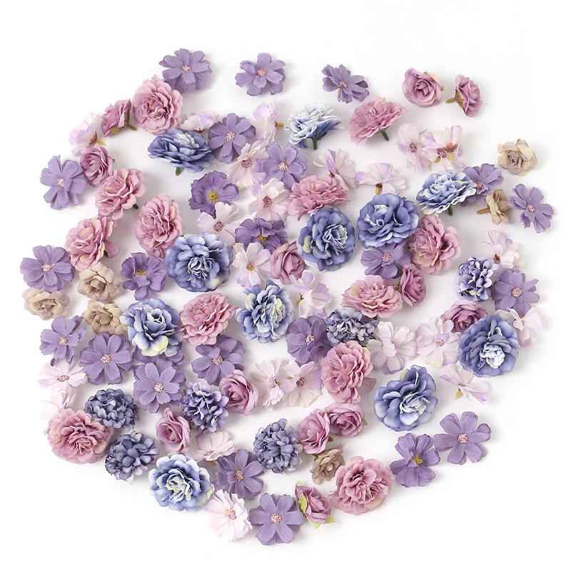 

Искусственные цветы шелковые 48 шт.