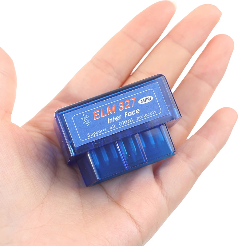 1 шт. Супер Мини ELM327 V2.1 Bluetooth-совместимый чип PIC18F25K80 работает для