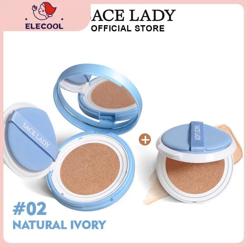 

Air Cushion BB Cream Light Concealer Silk Soft Mist Powder Cake Full Coverage Long-lasting Waterproof Natural Makeup CC Cream