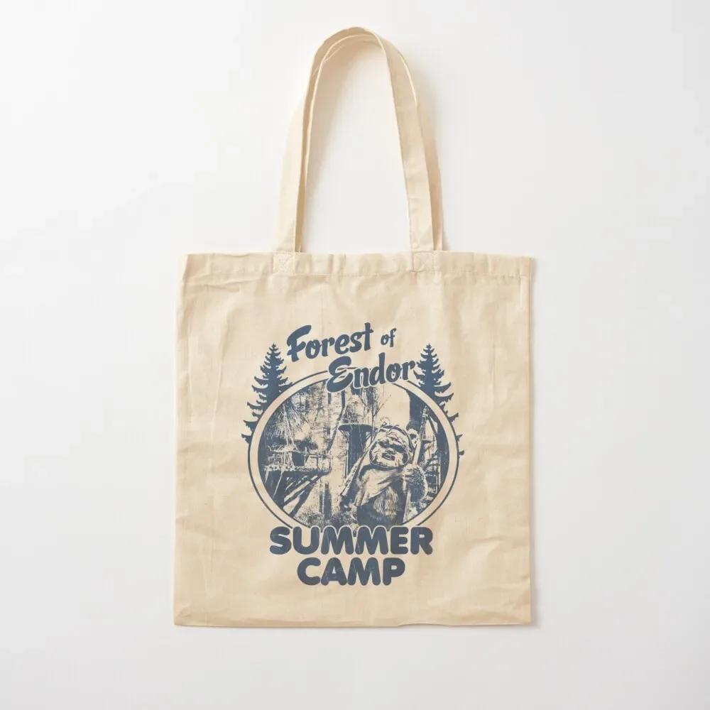 Wicket Ewok Endor Foret Summer Camp Tote Bag Сумки для покупок многоразовая сумка