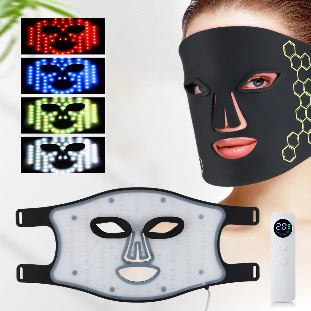 

Фотоновая косметическая маска, инструмент, USB электронная маска, IPL омоложение кожи, осветление лица, удаление морщин, уход за лицом