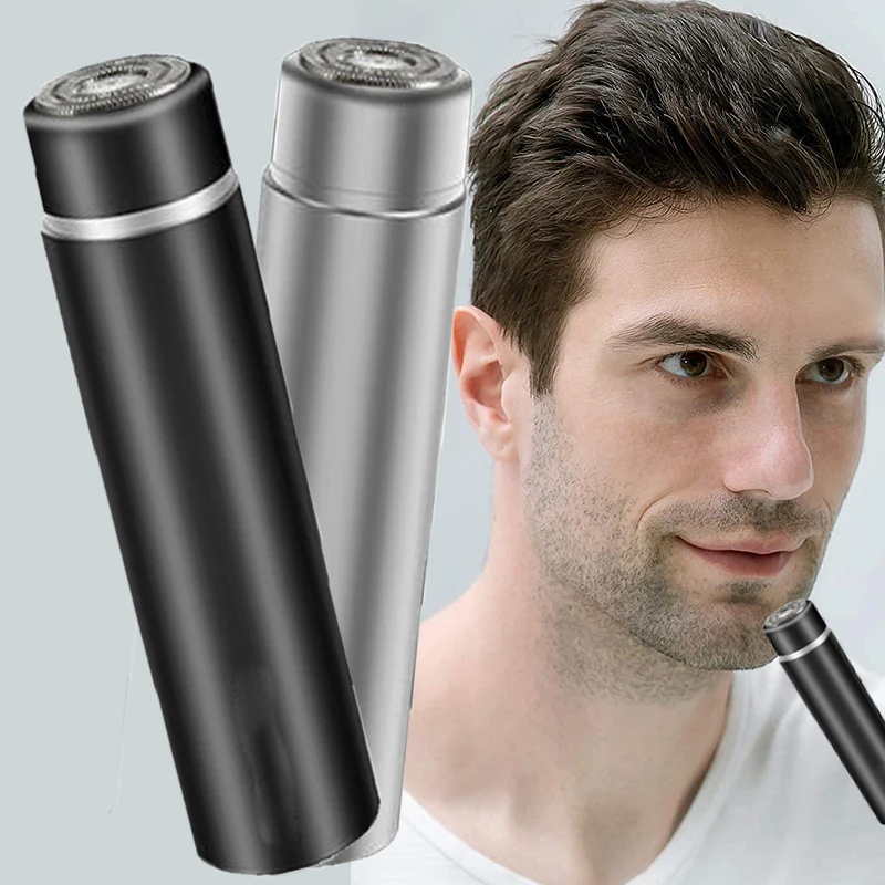 

Карманная миниатюрная электробритва, бритва для женщин и мужчин, Аккумуляторный USB-триммер для волос, для дома, для путешествий, портативное бритье бороды