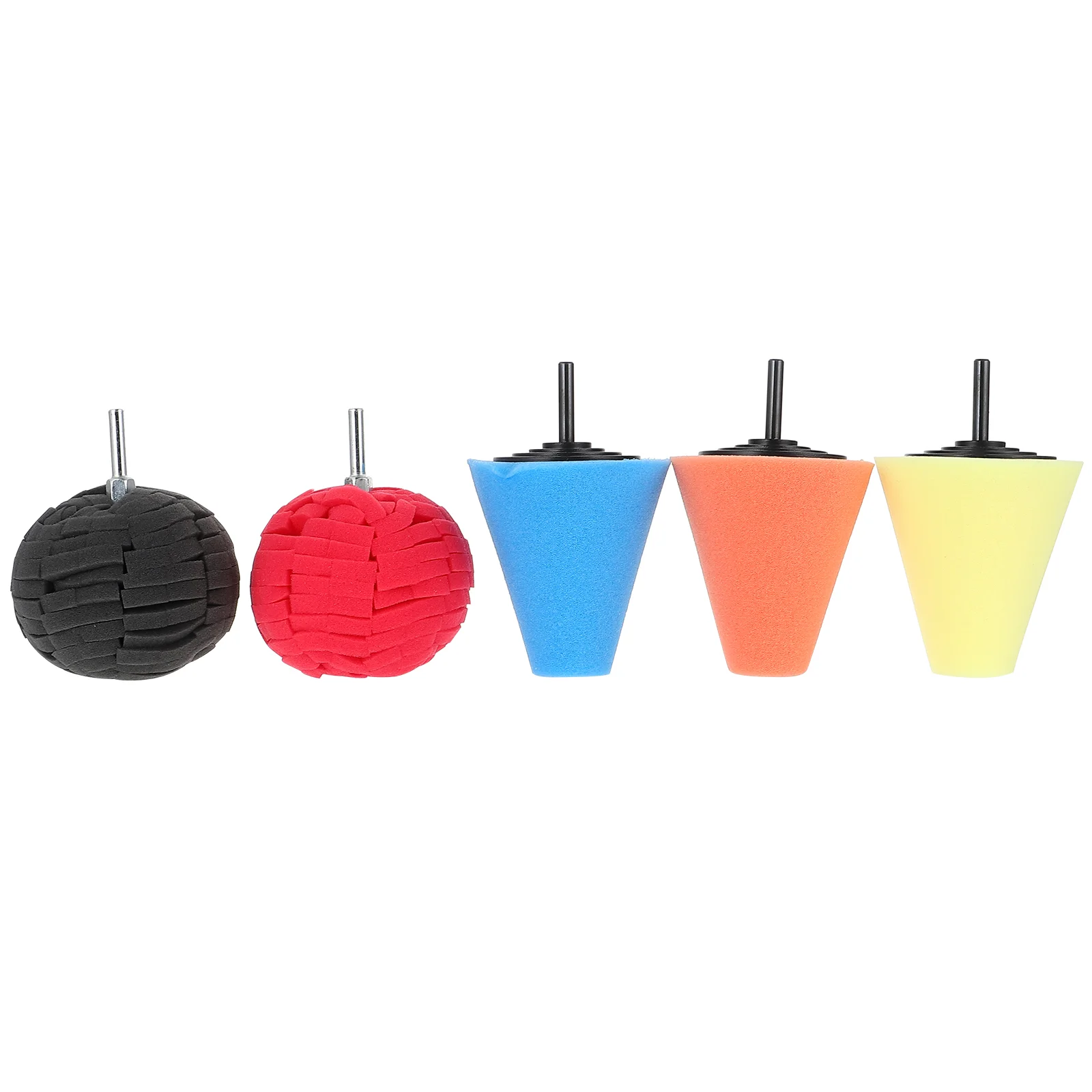 

Pads Auto Sponge Car Polishing Polisher Wheel Foam Buffing Pad Soft Applicators Wash Waxing Cleaning Cone