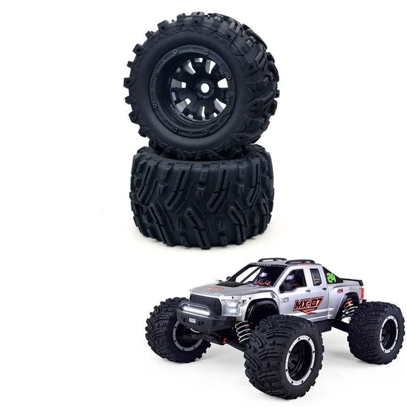 _ 2 шт. 188 мм шина для колеса 8752 8753 ZD Racing MX-07 MX07 MX 07 1/7 запасные части радиоуправляемых