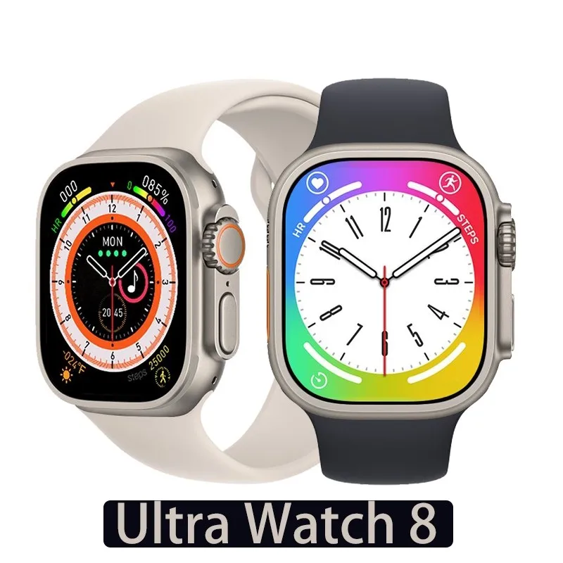 

Смарт-часы GS8 для мужчин и женщин, умные часы с GPS, для звонков Apple, Pk Iwo W27 Pro, 45 мм, оригинальная коробка