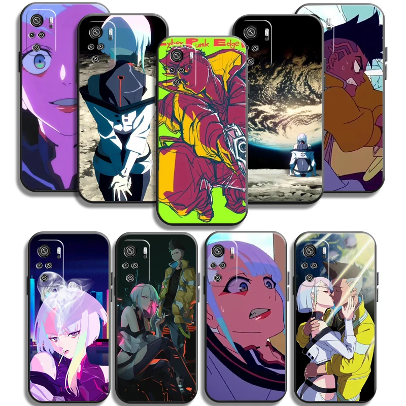 

EDGERUNNERS 2077 Phone Cases For Xiaomi Redmi 8 7 7A 9 9A 9T 8A 8 2021 7 8 Pro Note 8 9 Note 9T Back Cover Soft TPU Funda Coque