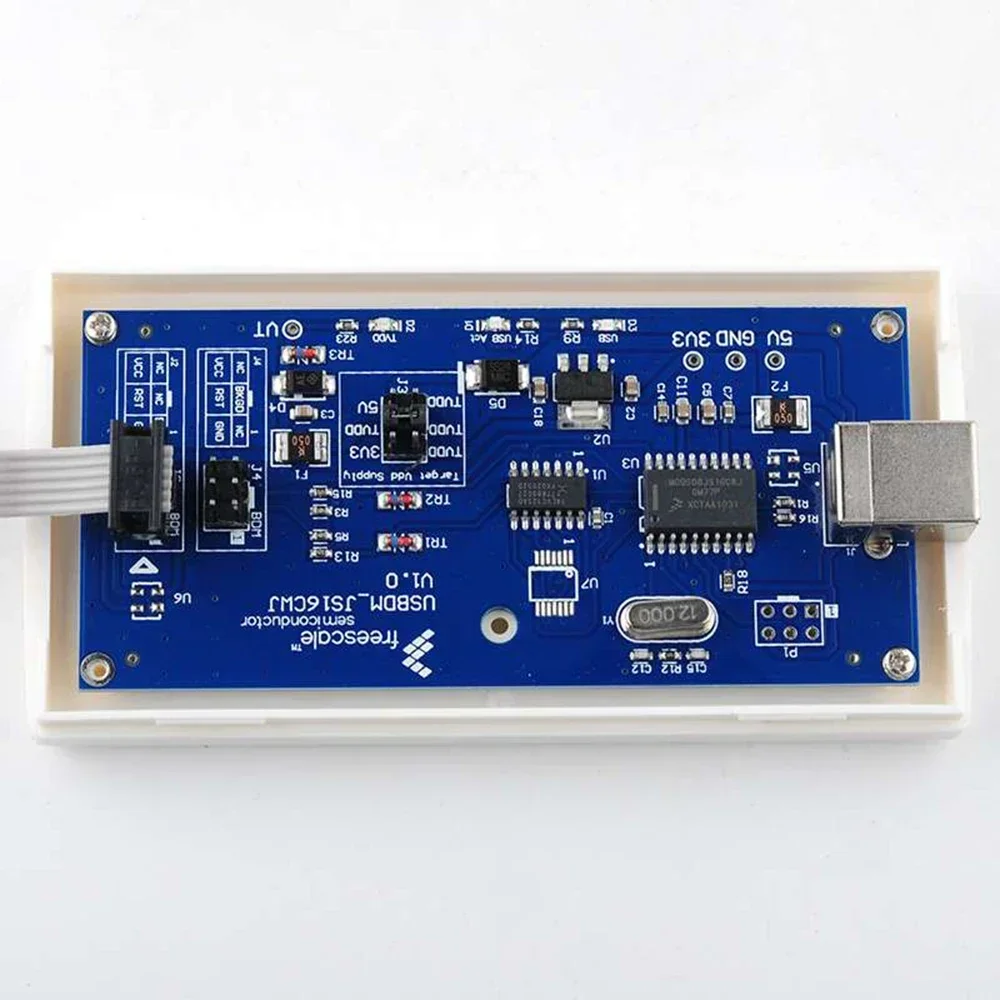 Фото Эмулятор-дебаффер-программатор USBDM JS16 USB2.0 BDM Downloader, совместимый с микроконтроллерами HCS08 HCS12, инструмент для разработки периферийных устройств ПК. №1