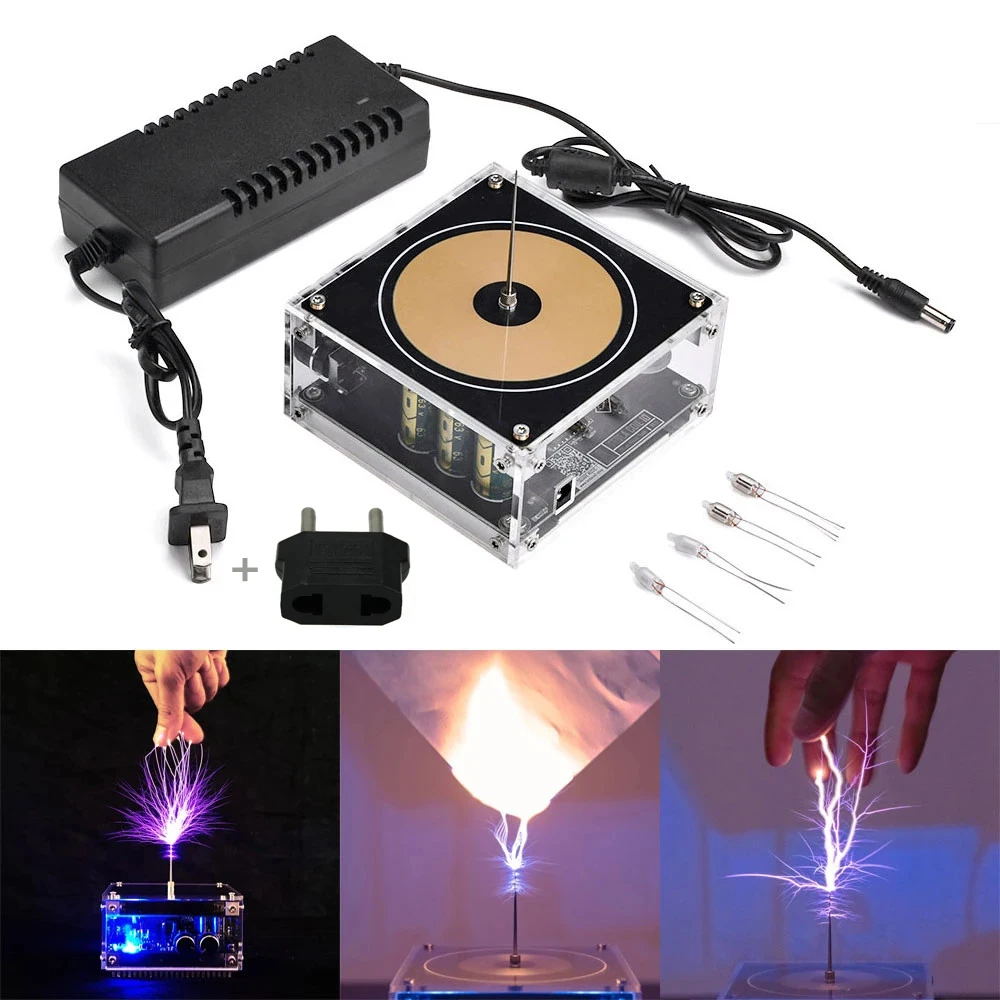 

Multi-Function Tesla Music Tesla Coil Speaker, Wireless Transmission Lighting, Science and Education Experimental Products