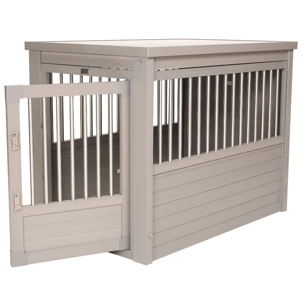 

ECOFLEX® Dog Crate End Table - Grey Large
