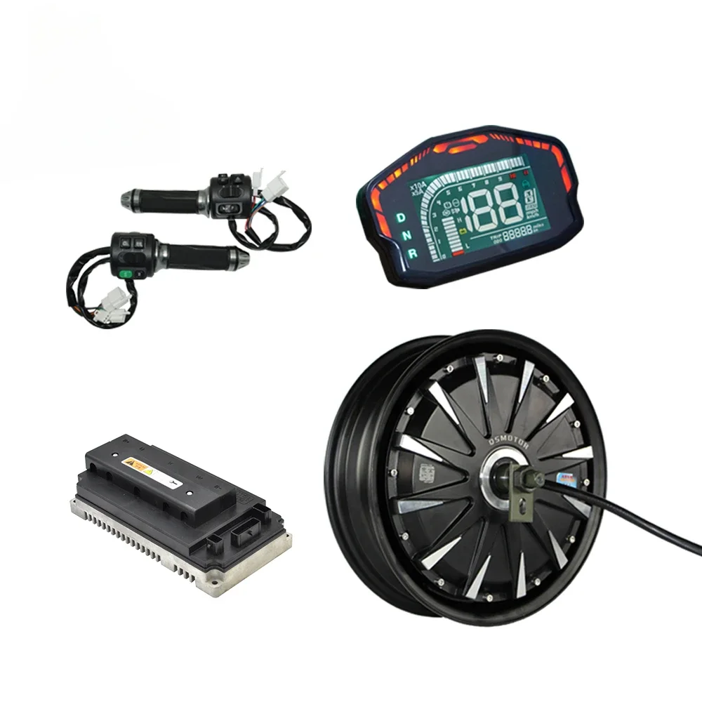 SIA/QS 12-дюймовый 3000 Вт V1.4 7В 80kph мотор-концентратор с контроллером VOTOL EM150SP и