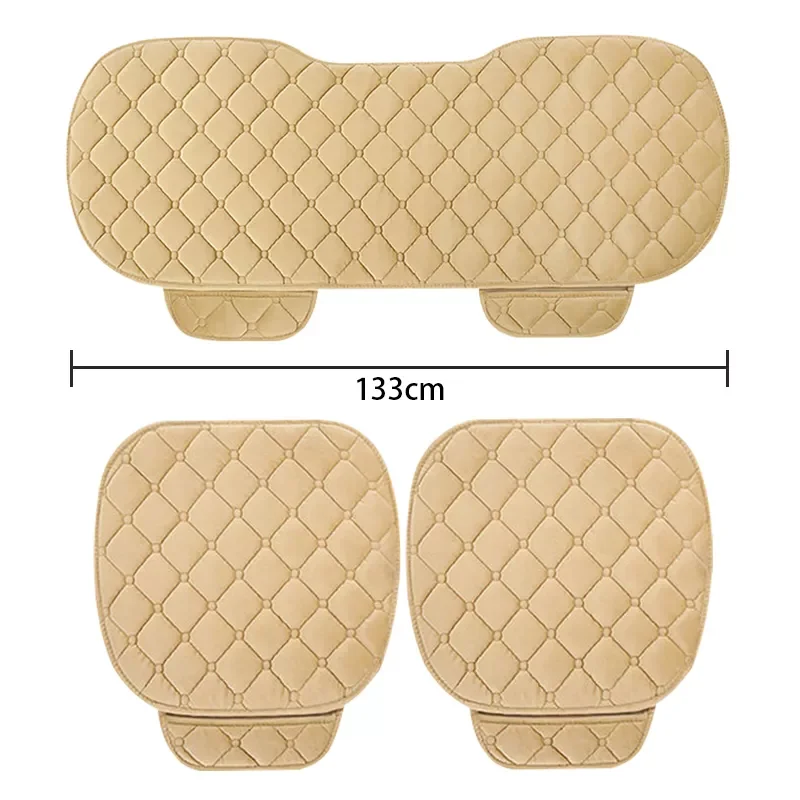 

Seat Cover Winter Warm Velvet Seat Cushion Universal Front Rear Back Chair Seat Pad for SUV Vehicle Auto Car Seat Protector