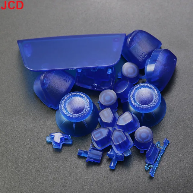 JCD Replacement Buttons Set D-Pad L1 R1 L2 R2 Trigger Button Key Accent Ring For PS5 Controller 6