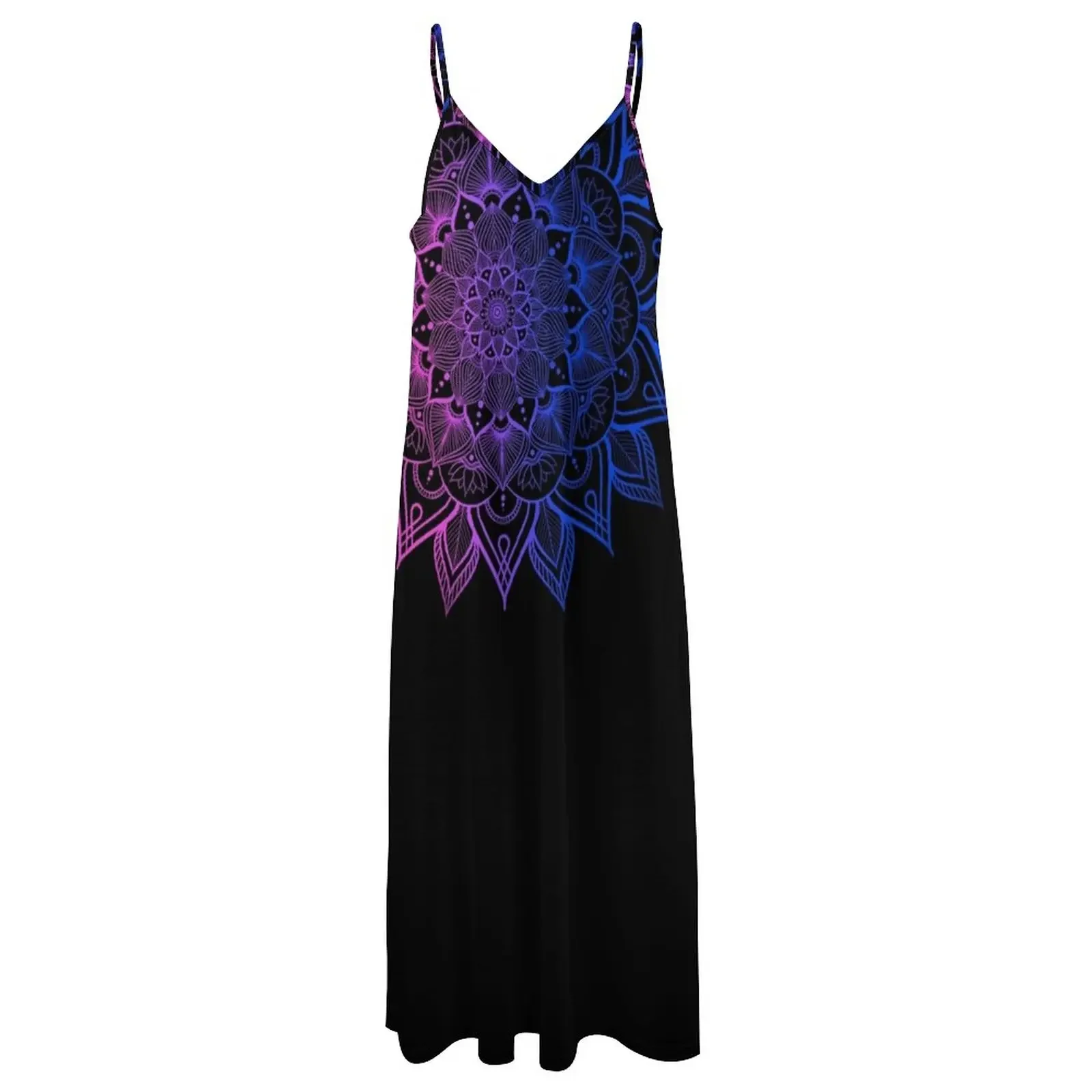 Бисексуальное платье без рукавов LGBTQ Mandala женское женская одежда 2025