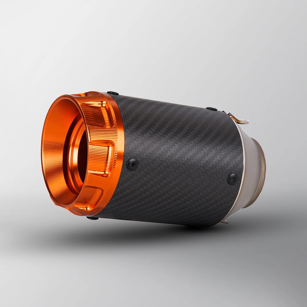 

Модифицированный универсальный мотоциклетный выхлопной хвостовой трубы, карбоновый глушитель для Z900 Z1000 ninja400 CBR500R R6 ZX25R GSXR150 GSXS125 DUKE390