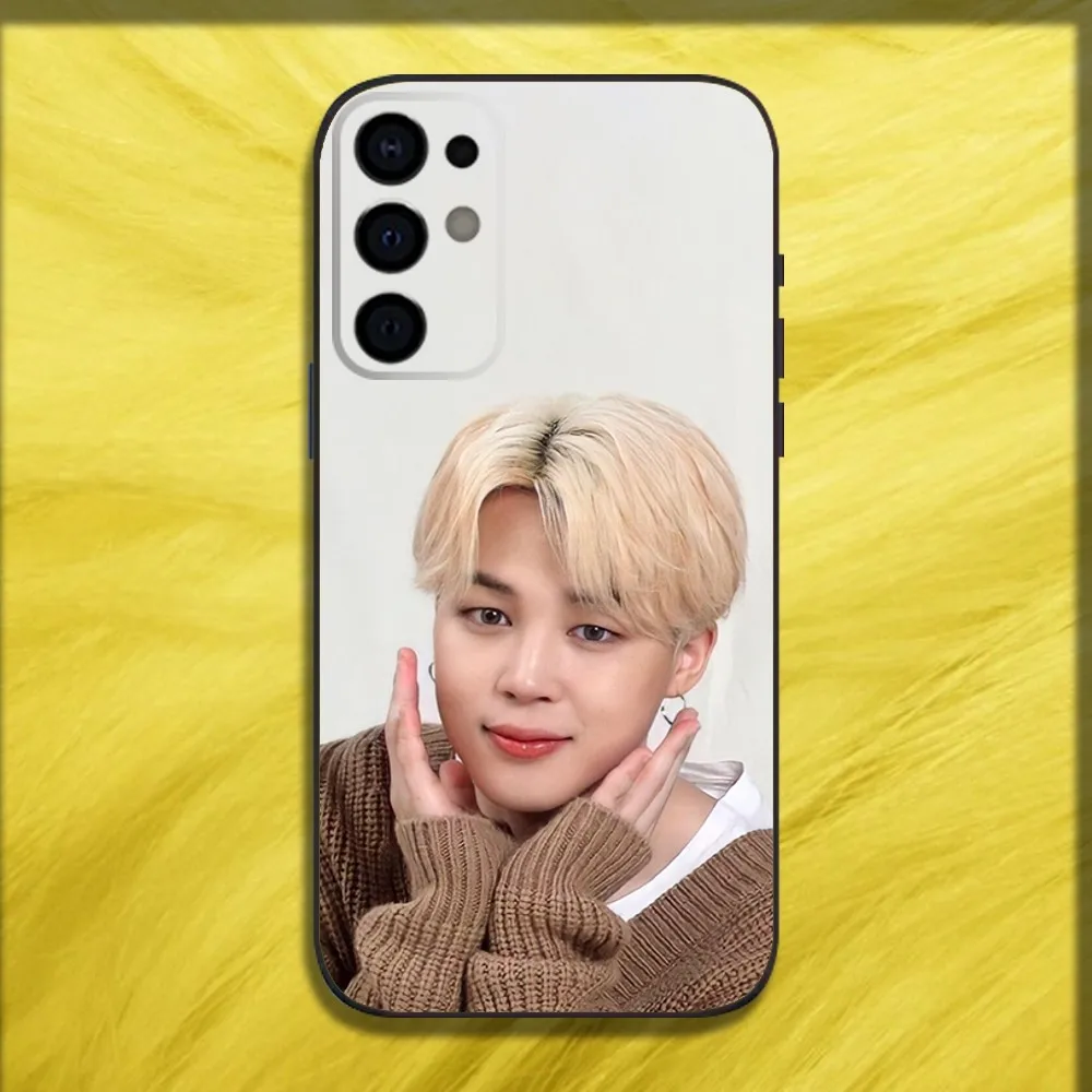 Чехол для телефона Singer J-JIMINS-S Samsung S24 S21 S22 S23 S30 Ultra S20 Plus Fe Lite Note 10 9 5G черный мягкий