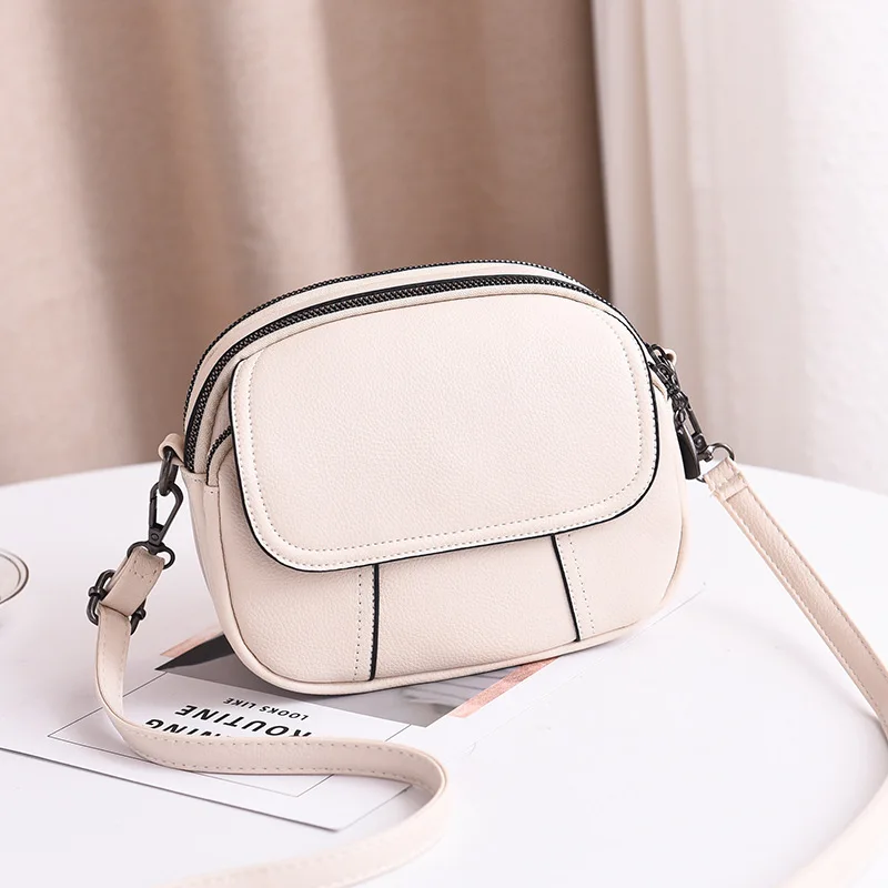 

Simplicity Women Shoulder Bag Fashion High Quality Crossbody Messenger Bags PU Leather Handbag Female Bag Coin Pouch Purse