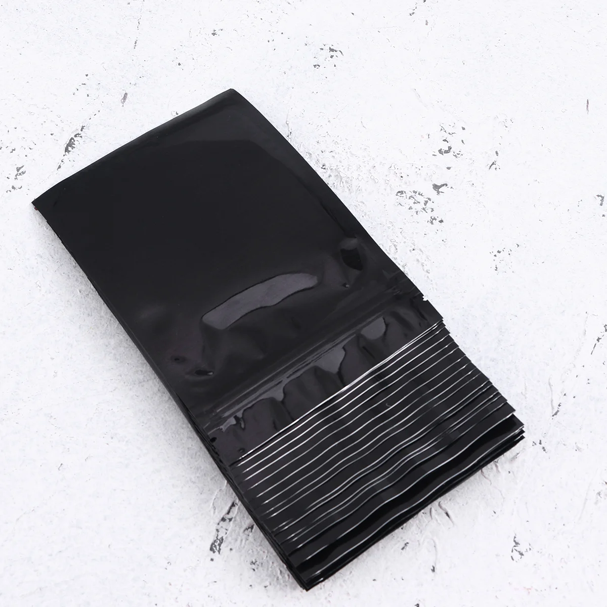 

100pcs Sealed Bag Foil Pouch Zippered Bag Packing Bag for Markets Retail Stores Cafes