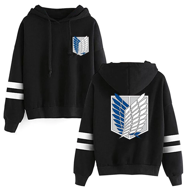 Толстовки унисекс из японского аниме атака на Титанов