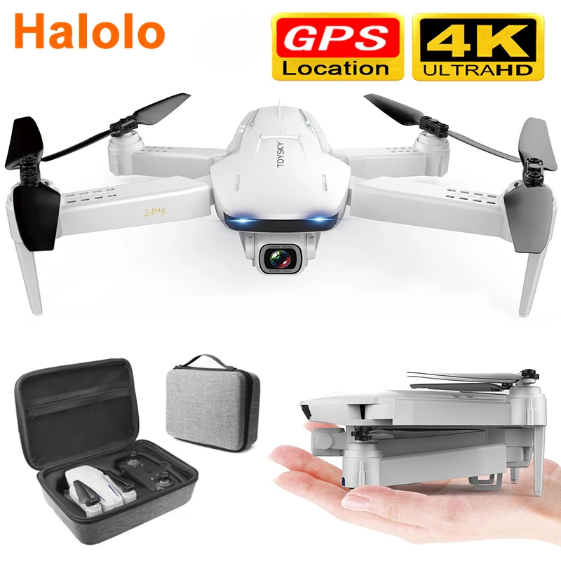 

Drone S162 GPS 4K HD 1080P 5G WIFI FPV Quadcopter Flight 20 Minutes RC Distance 500m Dron Smart Return Pro Helicopter