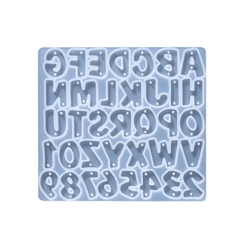 Силиконовая форма для букв и цифр AGCFABS