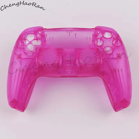 1piece For PS5 Gamepad Shell Replacement Upper And Lower Cover Color Transparent PS5 Gamepad Button Repair Parts