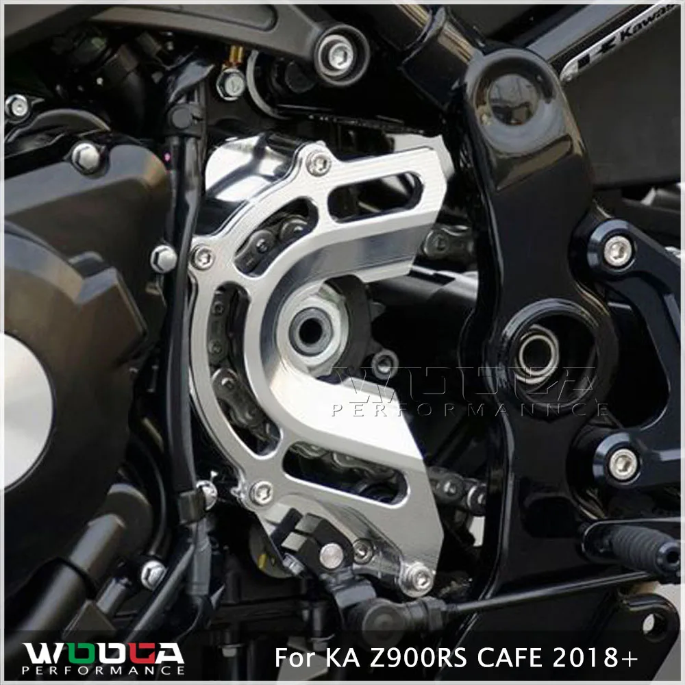 Coperchio pignone moto Kawasaki Z900 Z900RS 2018-2021 protezione catena cassa motore Crash Z 900RS Cafe 2019 2020 2022