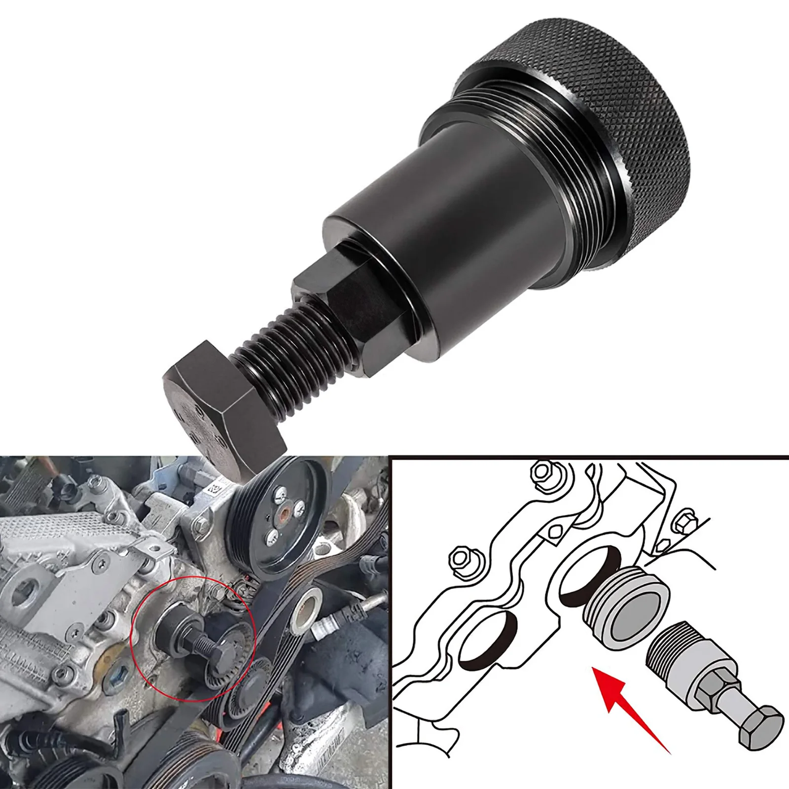 

Car Diesel Engine Injection Fuel Pump Puller Removal Tool for BMW M47 M57 Fuel Pump Remover Extractor
