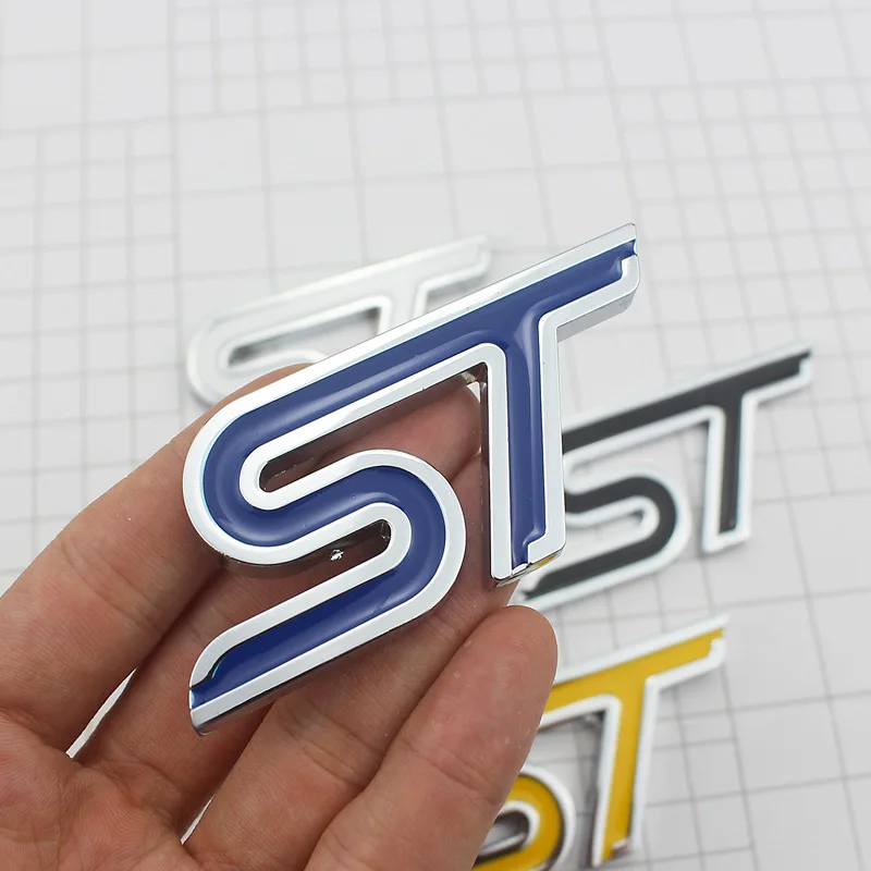 3D Металлическая Эмблема багажника автомобиля значок для Ford Focus ST стикер s MK2 MK3 Edge