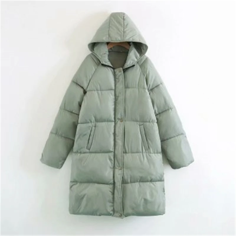 2023 New Winter Large Size Women Bread Coat Thick Widened Long Section Famale Over The Knee Hooded Cotton Coat Women's Jacket