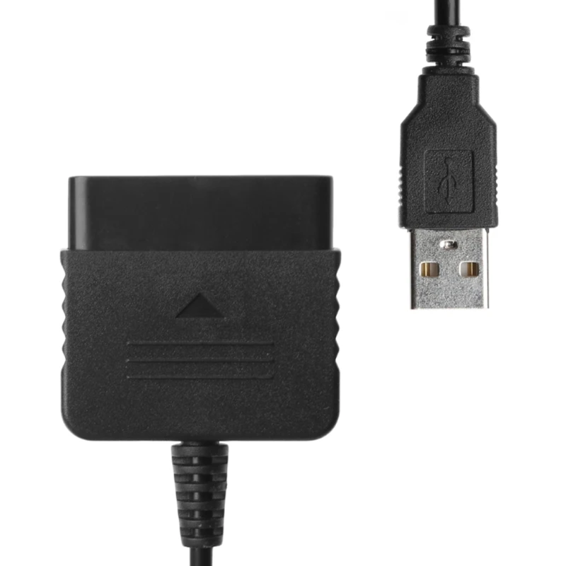 

P9YE PC Converter Cable For Gaming Controller Durable USB Adapter for Ps2 to for Ps3 PC Game Controller without Driver