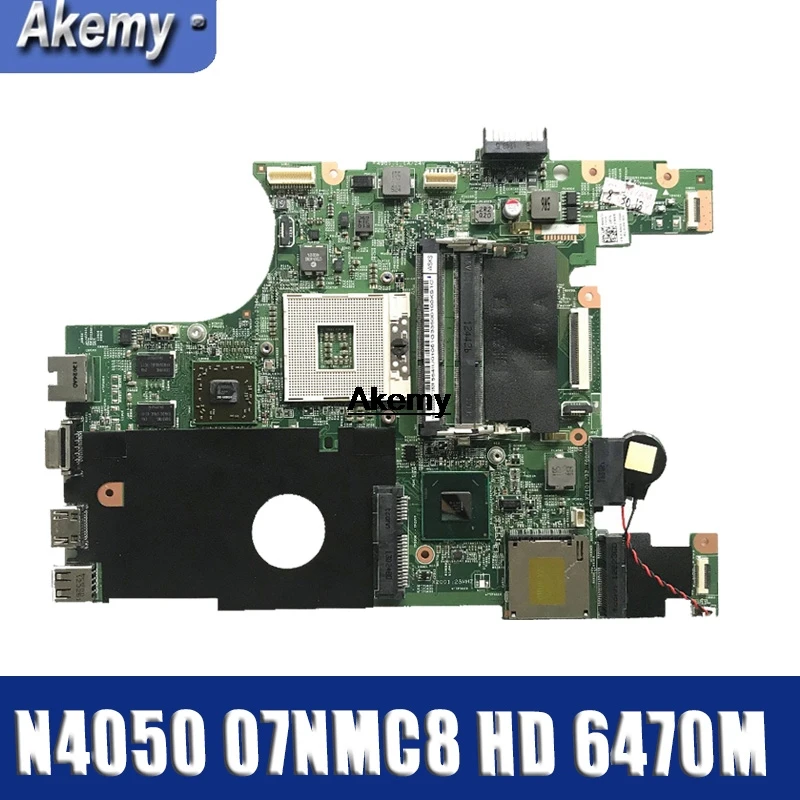 

Материнская плата для ноутбука DELL 07NMC8 inspiron 14 N4050, материнская плата 7NMC8 HM67 w/ HD 6470M 1 ГБ DDR3