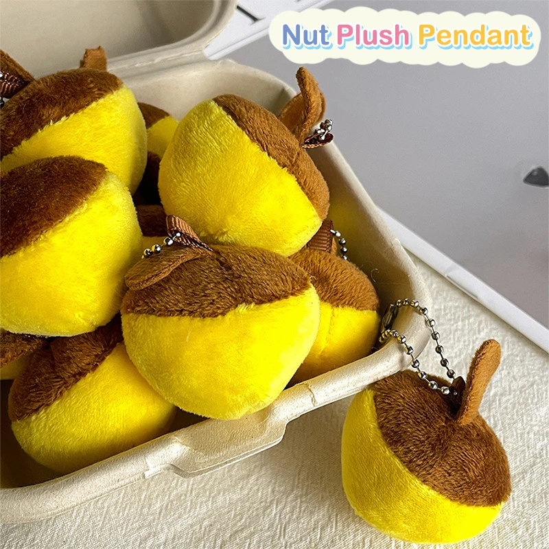 Милый плюшевый игрушечный брелок с гайками мягкая кукла кулон автомобильный для