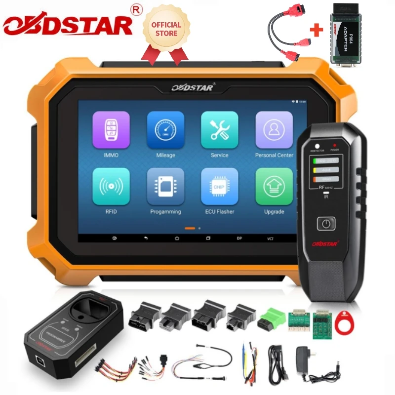 Программатор автомобильных ключей OBDSTAR X300 DP PLUS KEY MASTER PLUS, получите бесплатно для адаптера Renault и адаптеров FCA 12 + 8