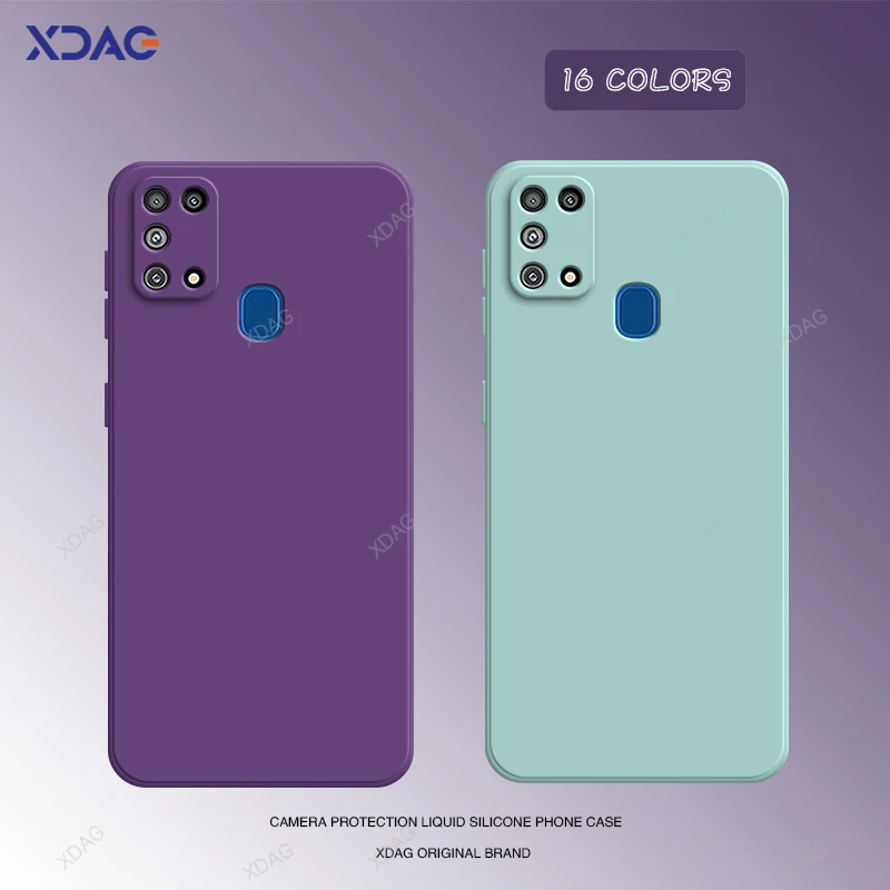 Базовый чехол из жидкого силикона для Samsung Galaxy M31 6 4 дюйма SM-M315F/DS SM-M315F/DSN