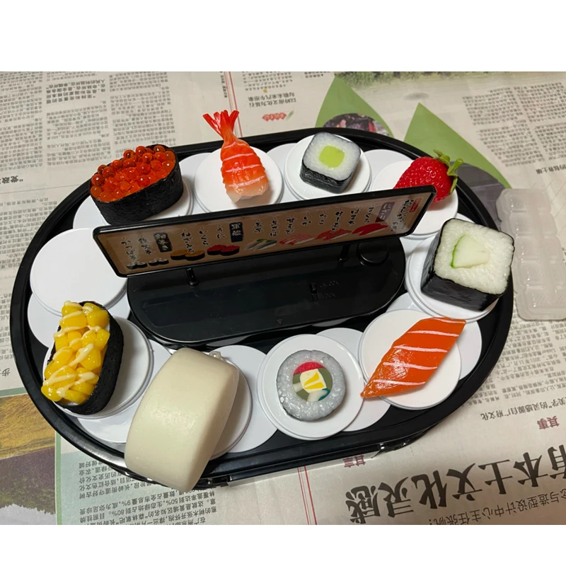 

Автоматическая вращающаяся подставка для суши в японском стиле