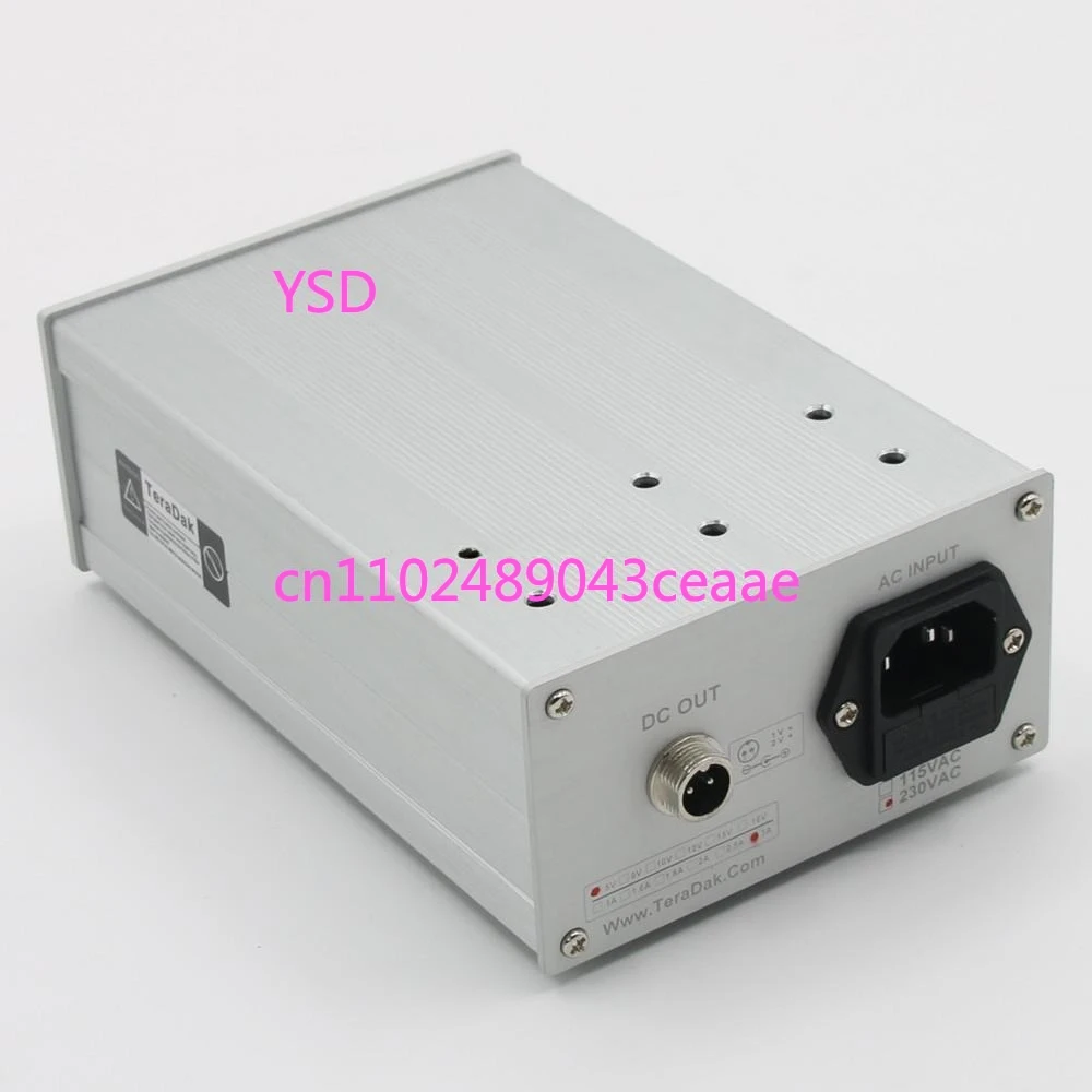 Фото Готовый линейный блок питания TeraDak Hi-End 30W с тороидальным трансформатором, DC5V 7V 9V 12V, внешний адаптер питания HiFi №4