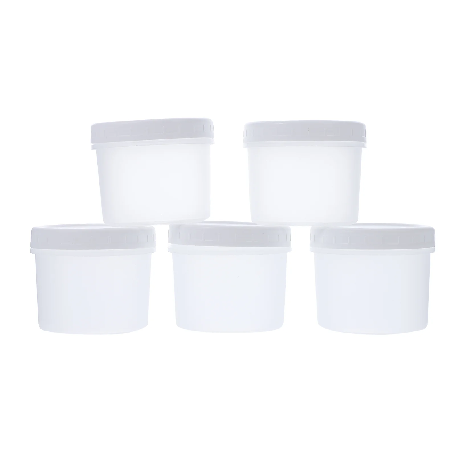 

Ice Containers Cream Freezer Storage Tubs Dessert Box Fruit Casewith Lids Sorbet Bucket Container Cups Cartonmini Homemade Cake